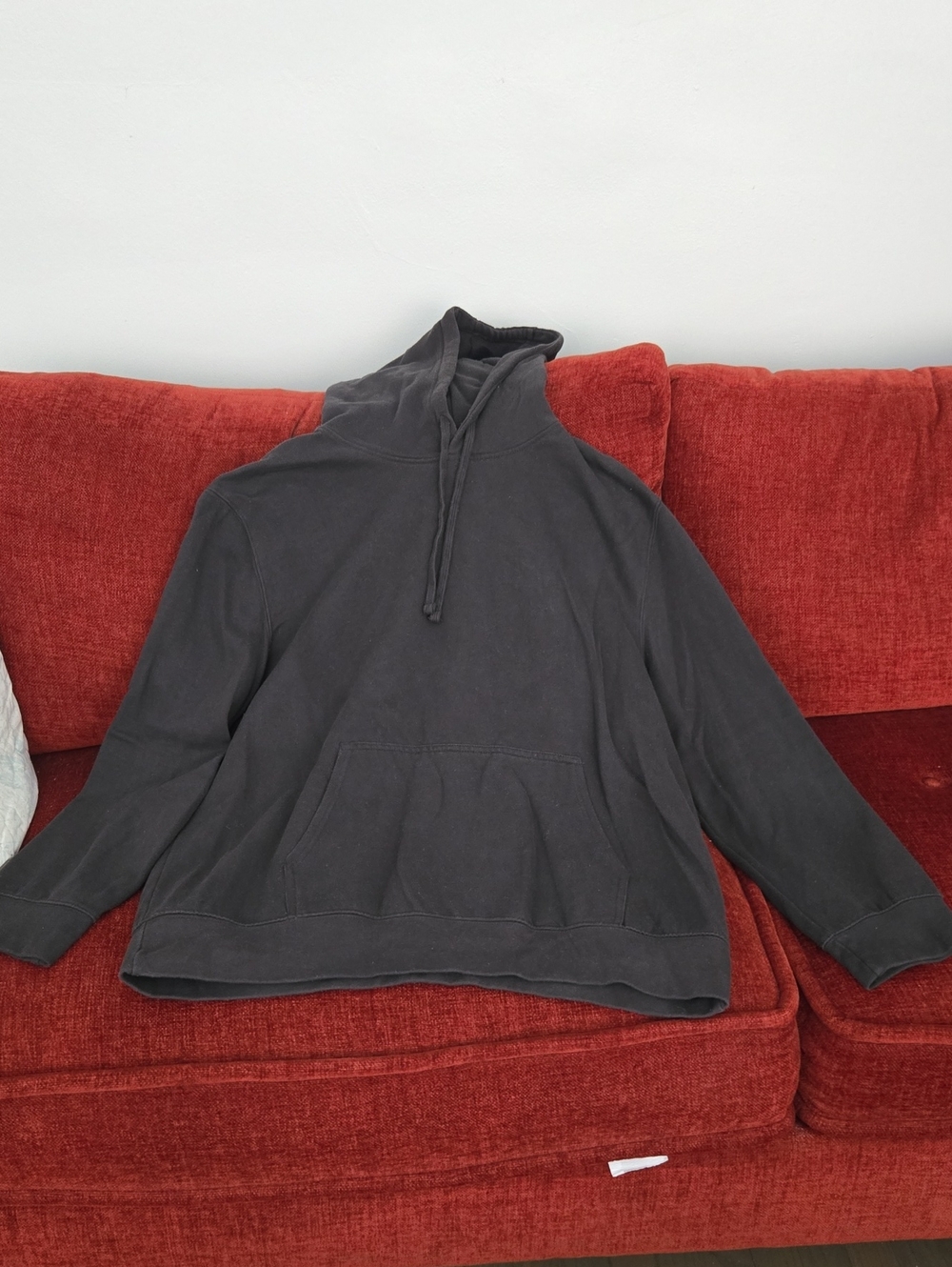 Arizona Jean Company Men's Charcoal Turtleneck Pullover Hoodie